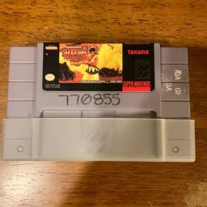 Samurai Showdown Super Nintendo Video Game Cartridge Vintage 1993